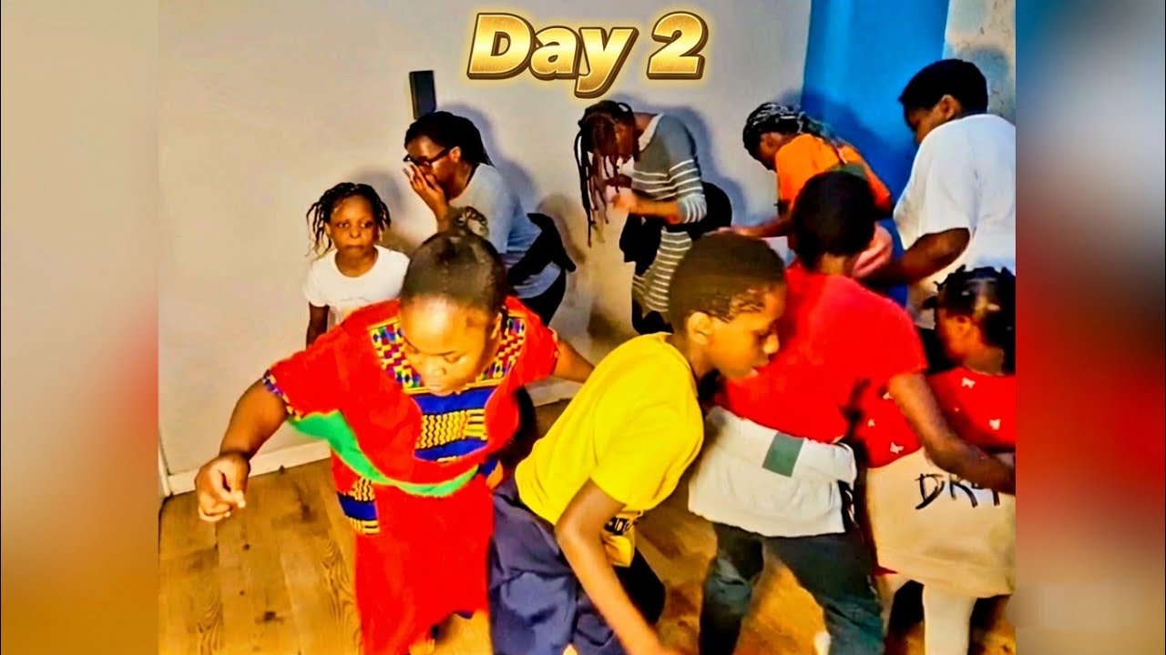 Day 2 of self-guided home dance training of Nankasa Bakisimba Muwogola