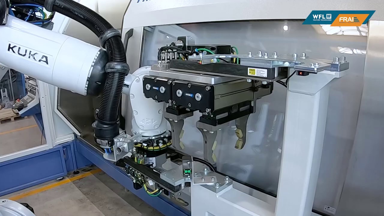 WFL Robotic Techologies - Greiferwechsel am Knickarmroboter