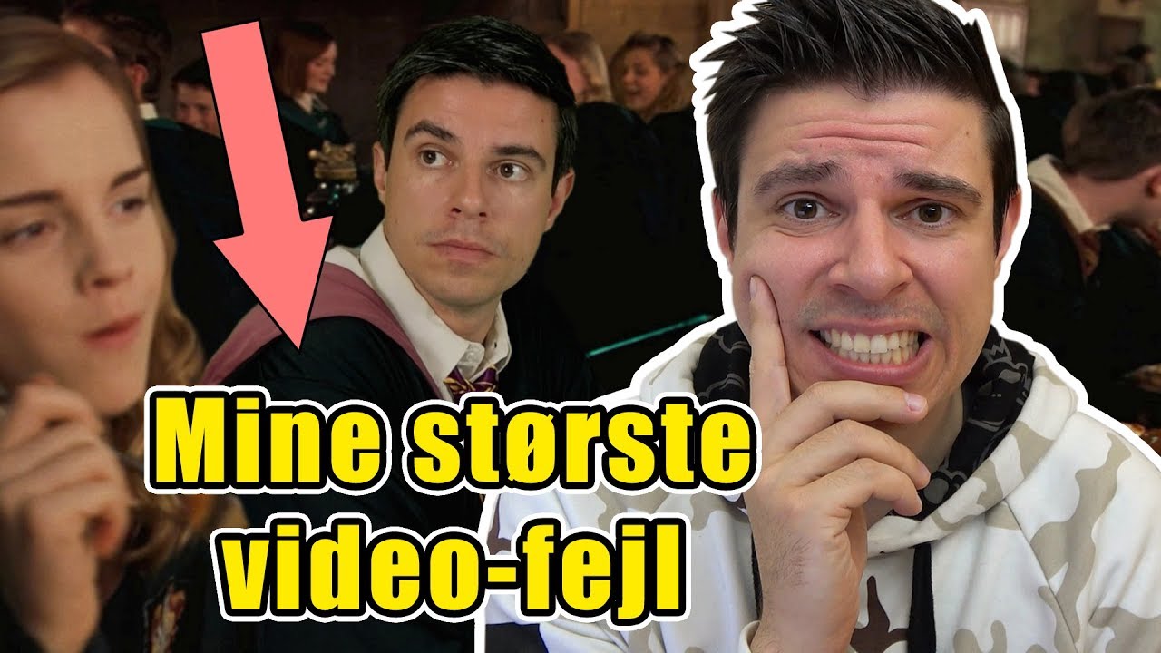 De st&oslash;rste fejl i mine videoer!