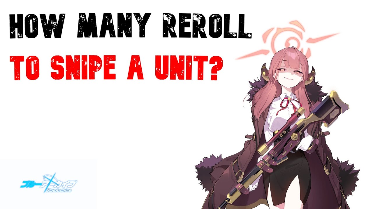 Lots Of Reroll For Aru | Blue Archive