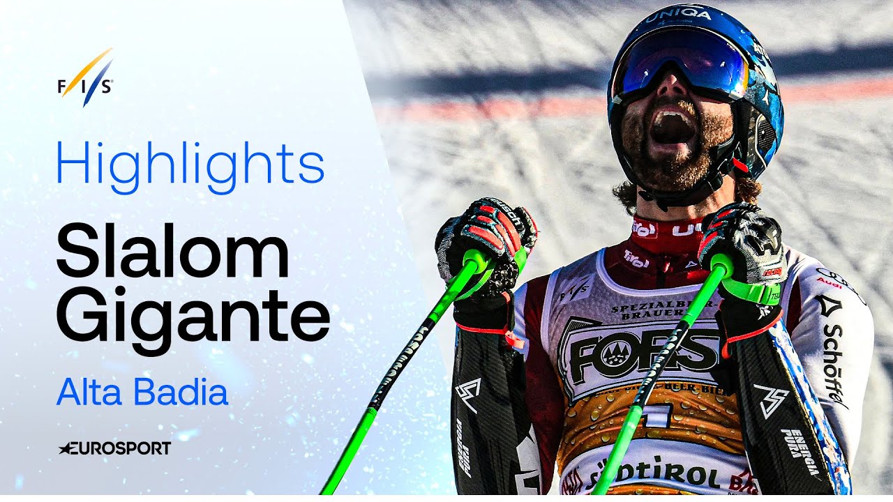 ODERMATT giù dal podio in gigante, SCHWARZ torna a vincere dopo due anni | HIGHLIGHTS