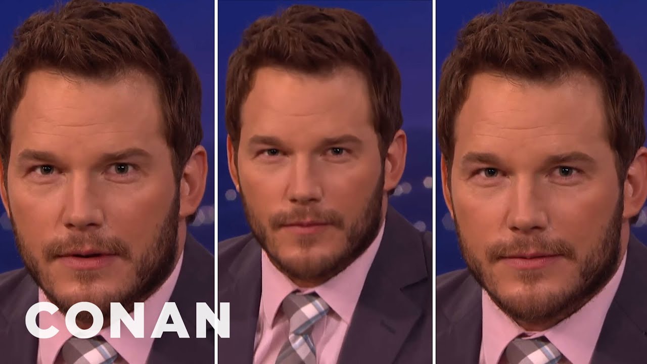 Chris Pratt&rsquo;s Three Faces Of &ldquo;Jurassic World&rdquo; Acting | CONAN on TBS