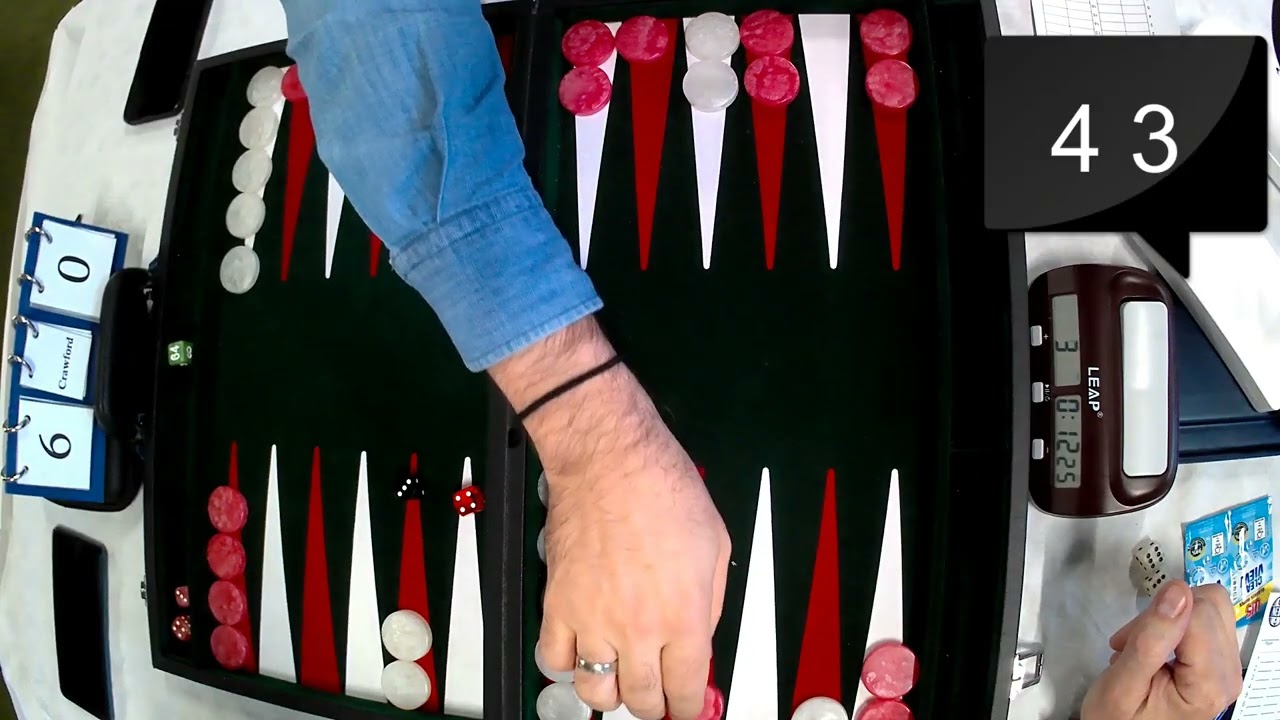 Sarkadi Dániel VS Dernei Attila -  Budapest Backgammon