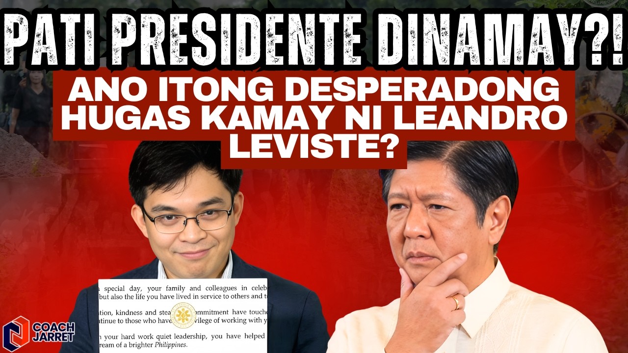PATI PRESIDENTE DINAMAY?! Ano itong DESPERADONG HUGAS KAMAY ni Leandro Leviste?