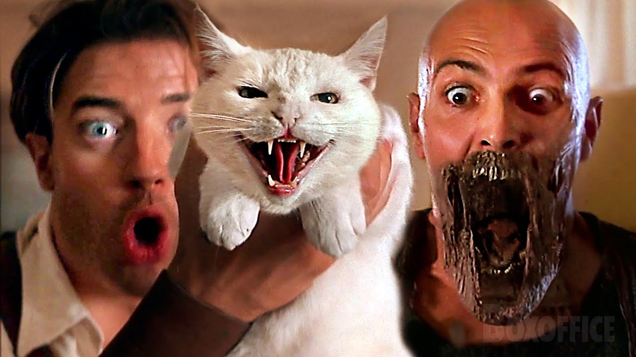 5 MOMENTOS CLÁSSICOS do primeiro A Múmia 🌀 4K
