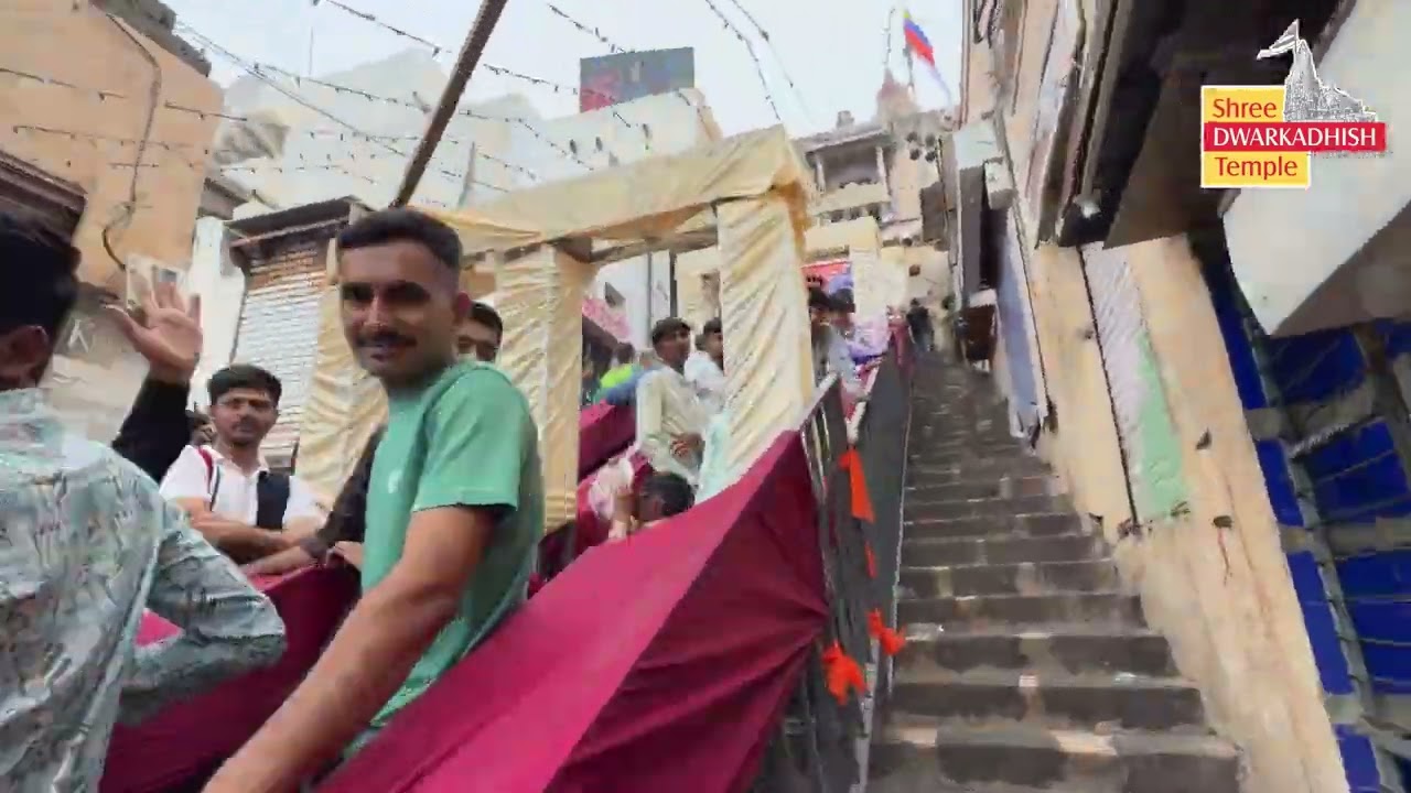 श्री द्वारकाधीश मंदिर द्वारका,गुजरात जन्माष्टमी उत्सव की पूर्व तैयारी वर्ष २०२५ 🙏✨🚩
