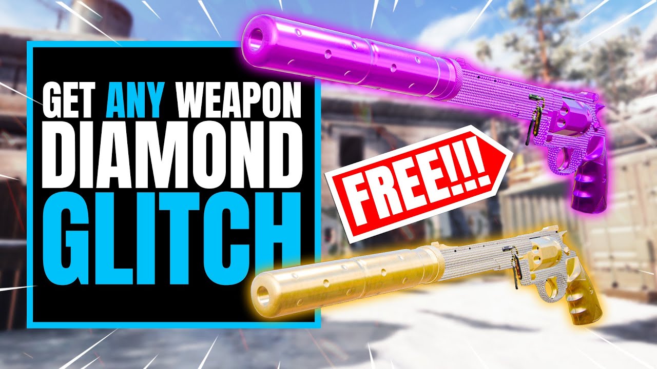 FREE DIAMOND CAMO GLITCH!!! HOW TO GET DIAMOND AND PLAGUE DIAMOND CAMO FOR FREE!! BLACK OPS COLD WAR