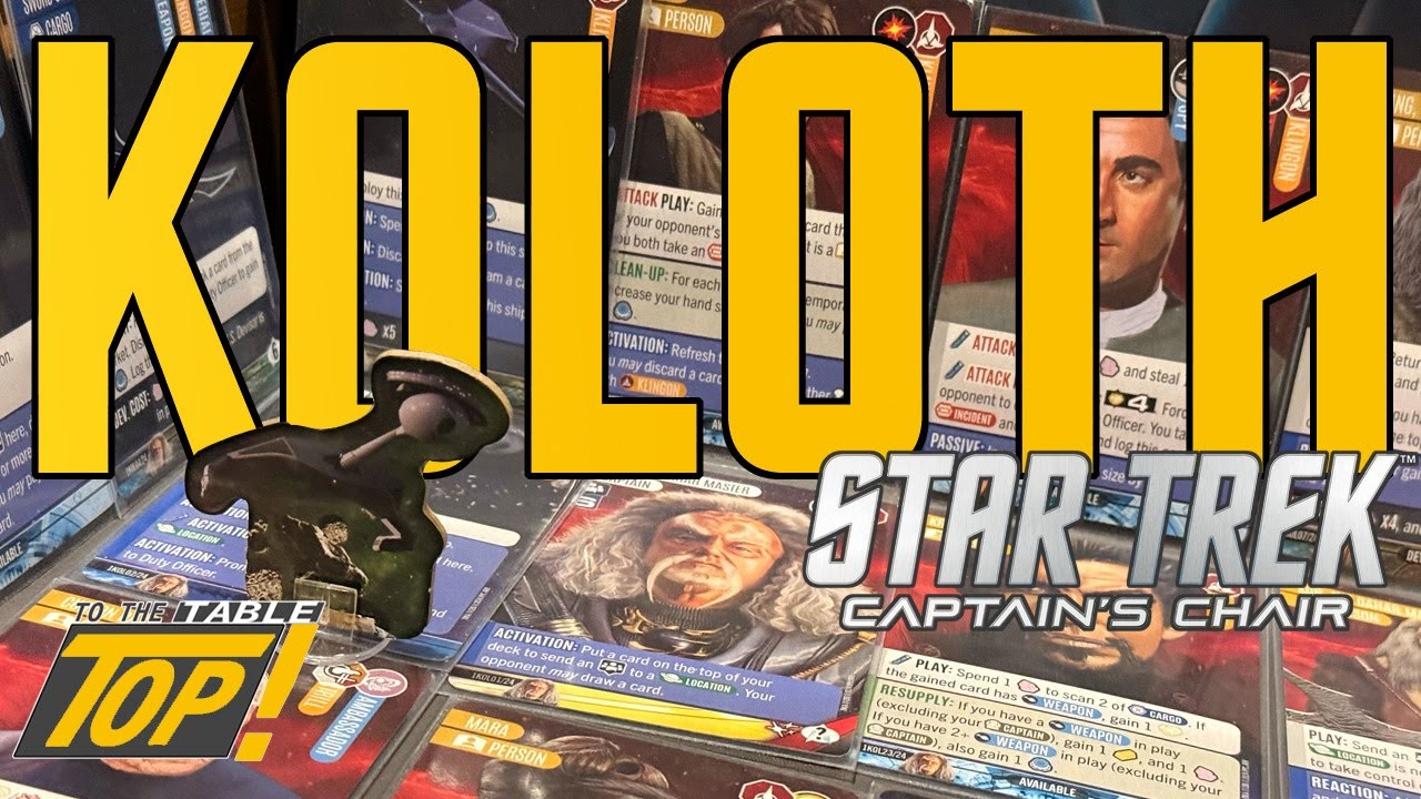 Koloth - Star Trek Captain's Chair - Review