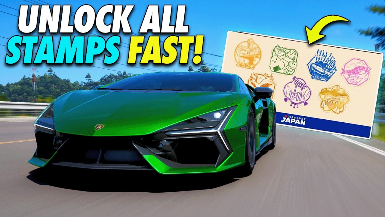 Как быстро получить ЗОЛОТОЙ штамп в Forza Horizon 6 &mdash; Гайд по серии Discover Japan (FH6)