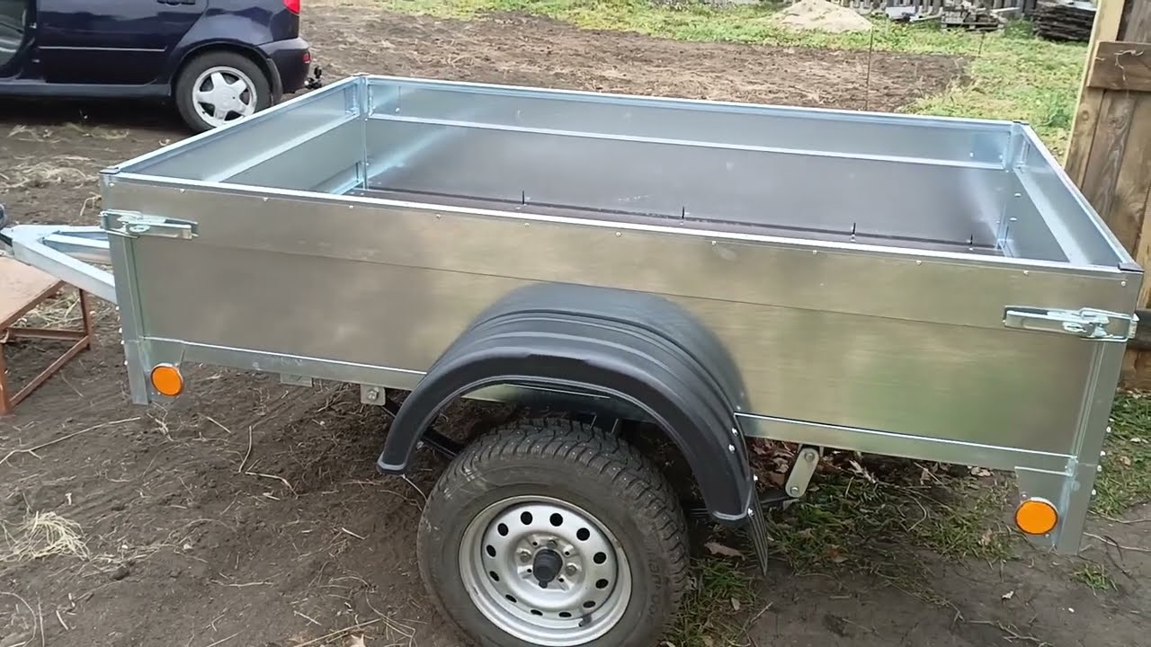 Новый ИжАвтоПрицеп 719012 лучше чем Крепыш 2.0?