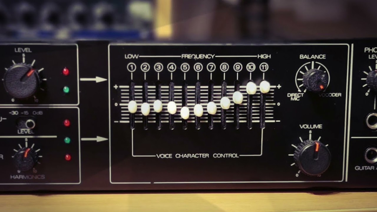 Vocoder soundbits: Moog, Roland and Synton.
