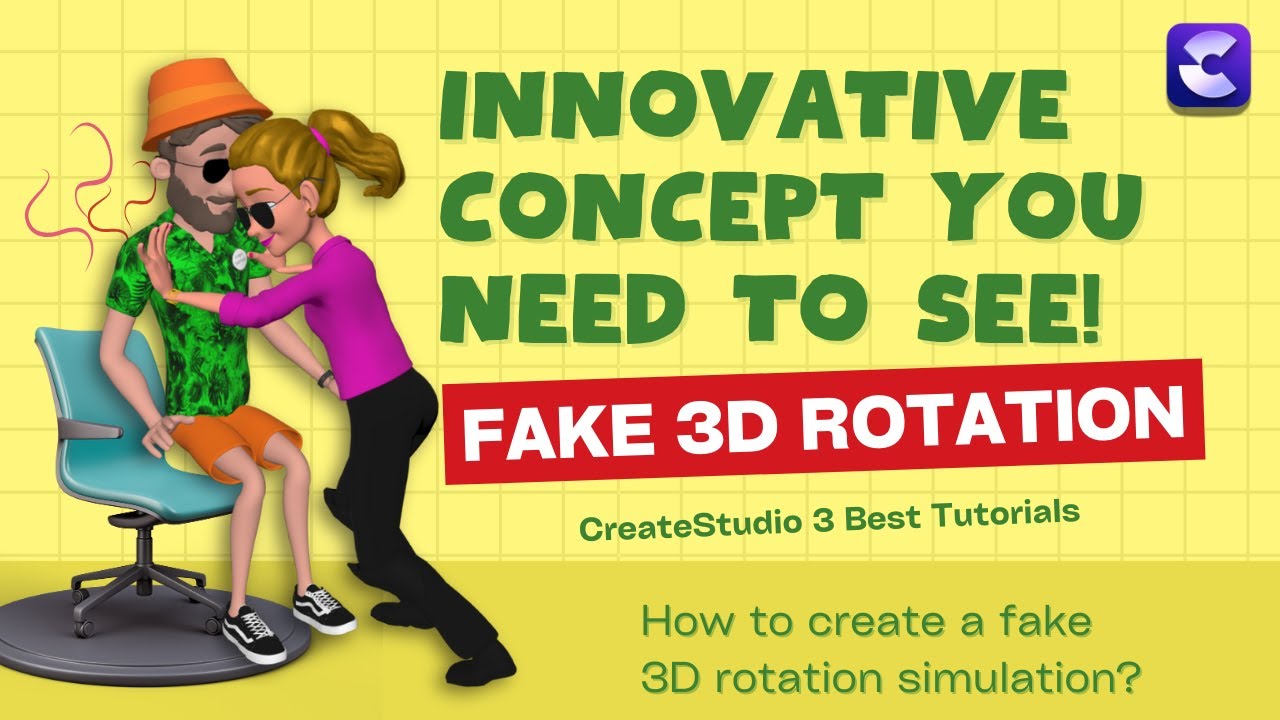 3D Fake Rotation: The Innovative Concept You Need to See! CreateStudio 3