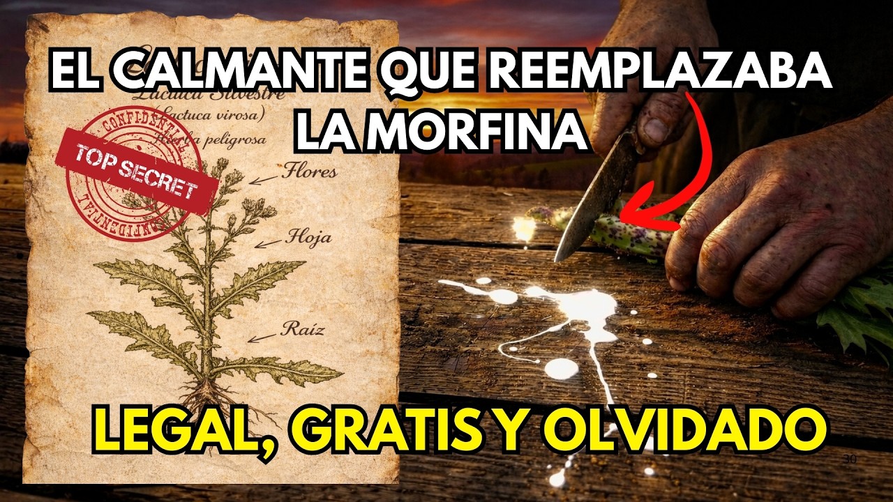 Utilizado Durante 2.000 A&ntilde;os, Borrado En Una D&eacute;cada: El Analg&eacute;sico Que No Quieren Que Cultives.