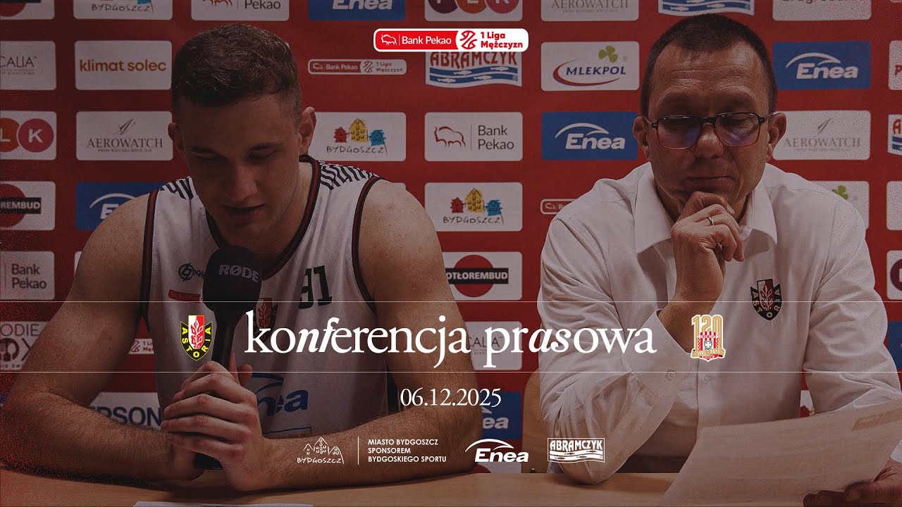 KONFERENCJA | Enea Abramczyk Astoria Bydgoszcz 79:60 OPTeam Polska Energia Resovia Rzesz&oacute;w