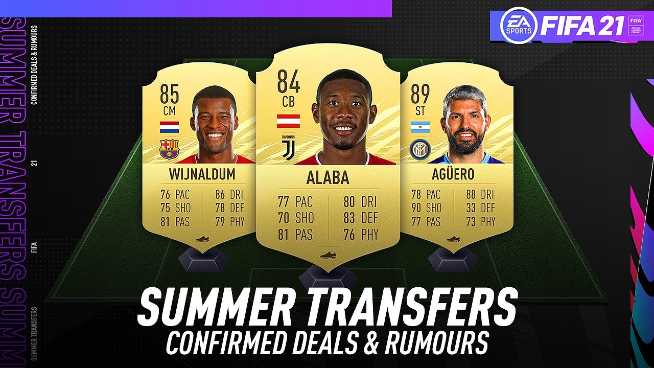 FIFA 21 NEW CONFIRMED TRANSFERS & RUMOURS! w/ ALABA, AGUERO, WIJNALDUM & MORE!