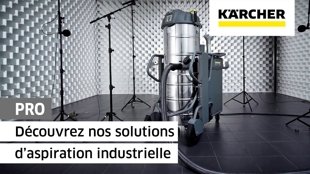 Aspirateurs professionnels : des solutions adaptées à l’industrie | Kärcher