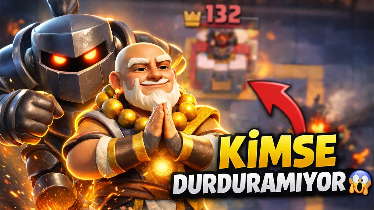 Mega Şövalye & Keşiş Deste ile Clash Royale