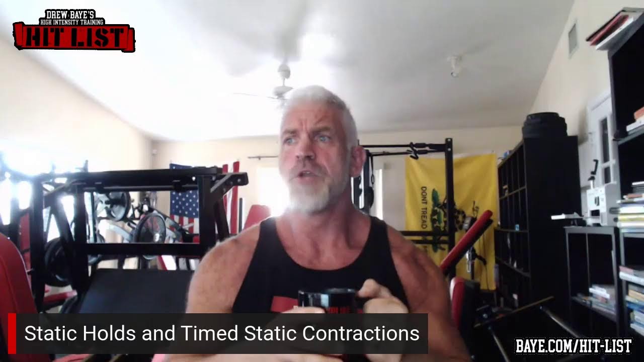 Static Holds and Timed Static Contractions