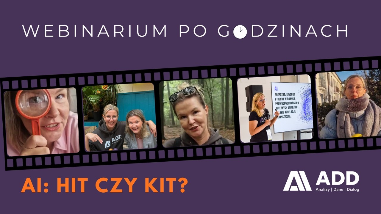 AI: hit czy kit | Odpowiedzi i pytania na szkoleniach o AI | Webinarium po godzinach | ADD