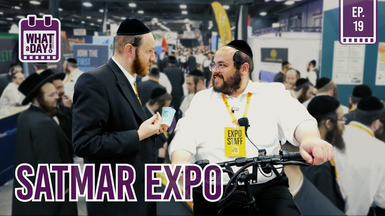At the biggest Jewish show in the world!!! #whataday EP. 19 | YIDDISH