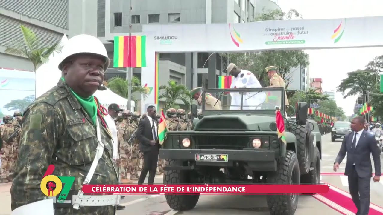 | 𝐂𝐄́𝐋𝐄́𝐁𝐑𝐀𝐓𝐈𝐎𝐍 𝐃𝐄 𝐋’𝐀𝐍 𝟔𝟕 𝐃𝐄 𝐋𝐀 𝐑𝐄́𝐏𝐔𝐁𝐋𝐈𝐐𝐔𝐄 𝐃𝐄 𝐆𝐔𝐈𝐍𝐄́𝐄