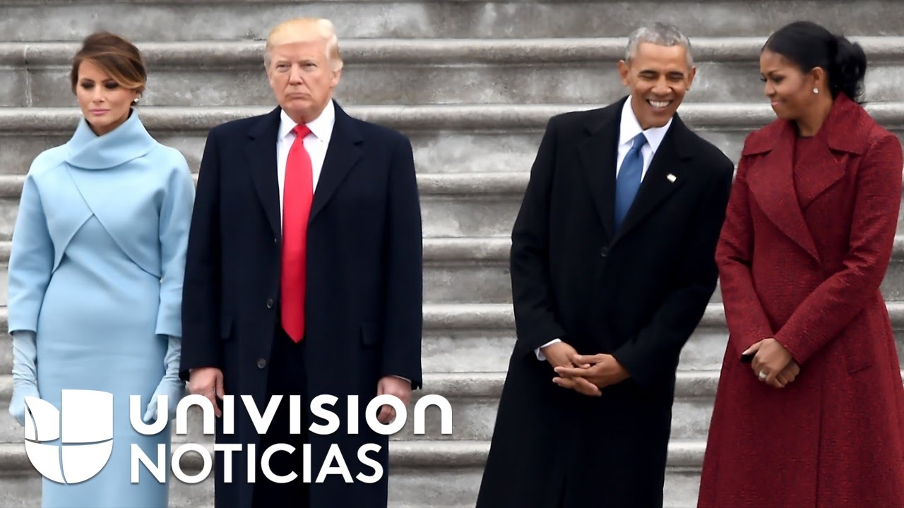 Las diferencias entre Trump y Obama en tres gestos