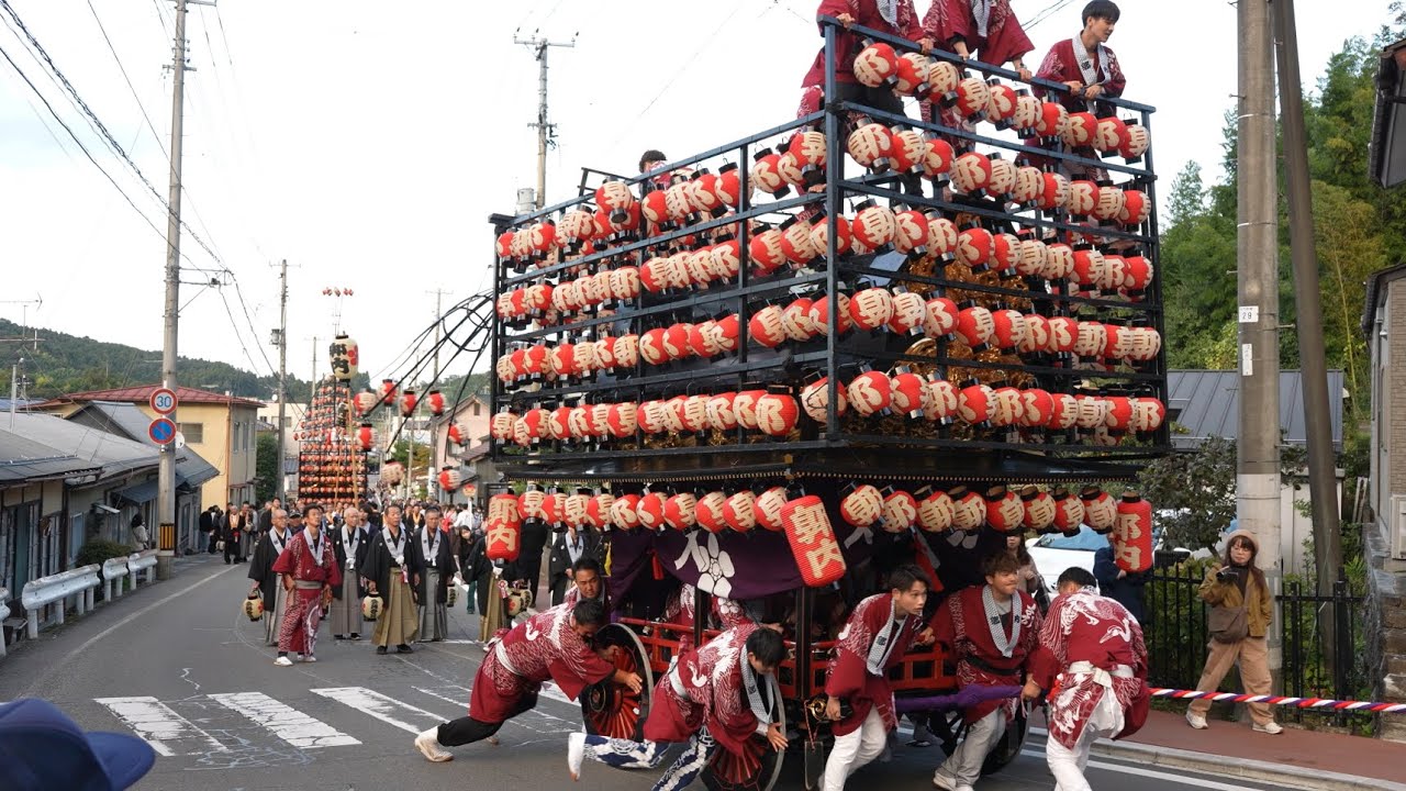 20231007　二本松提灯祭り【夕方】（福島県二本松市）
