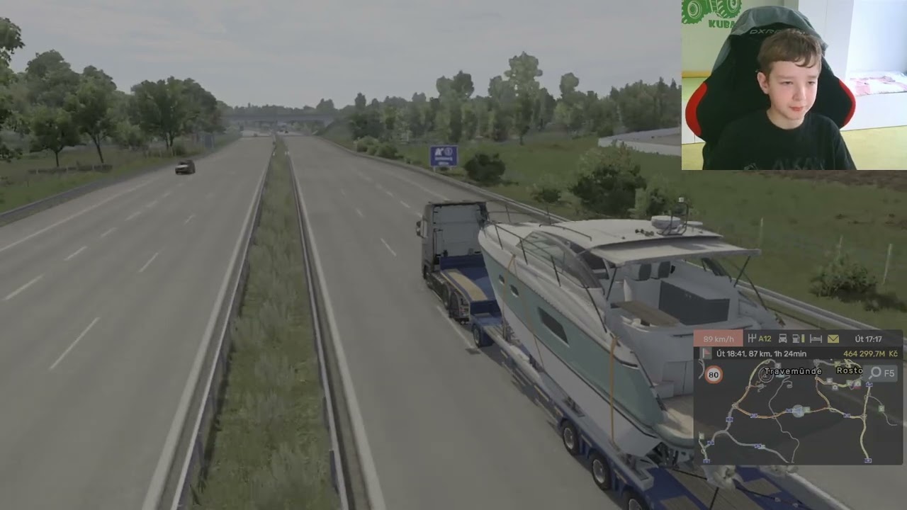 Euro truck simulator 2 a extrémní přeprava 
