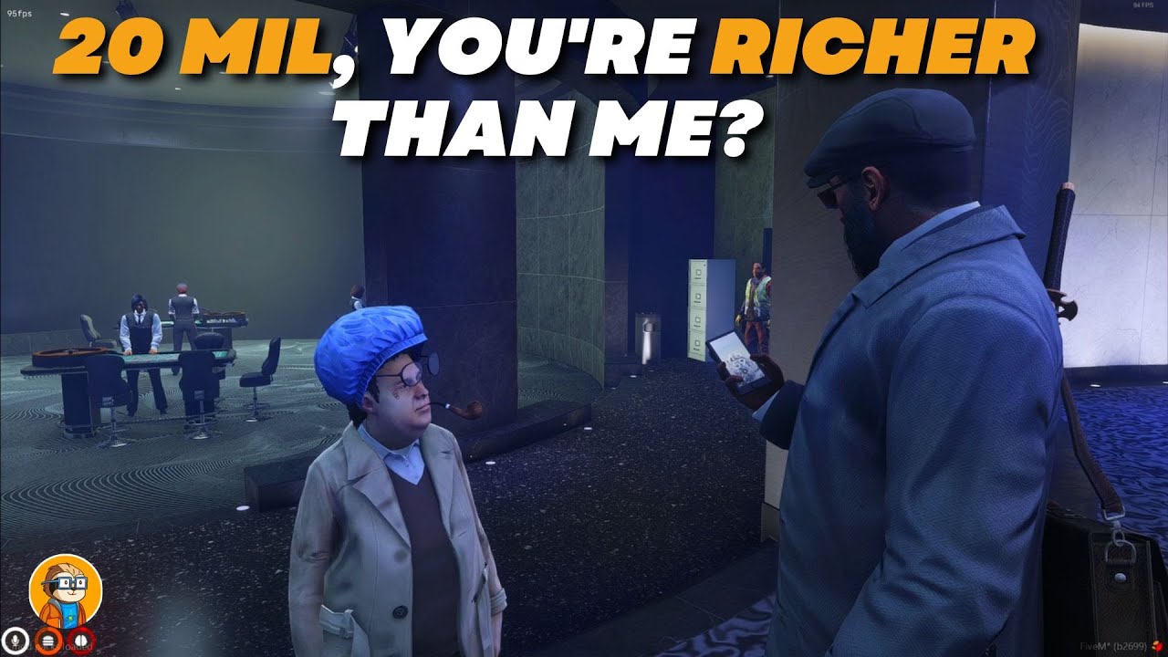 Francis' Reaction After Finding Out Mr. K Is Richer Than Him... | GTA NoPixel RP