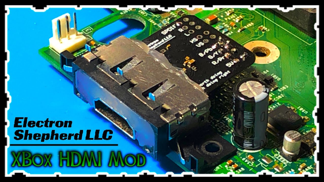 Xbox Classic - Analog2HDMI Umbau!