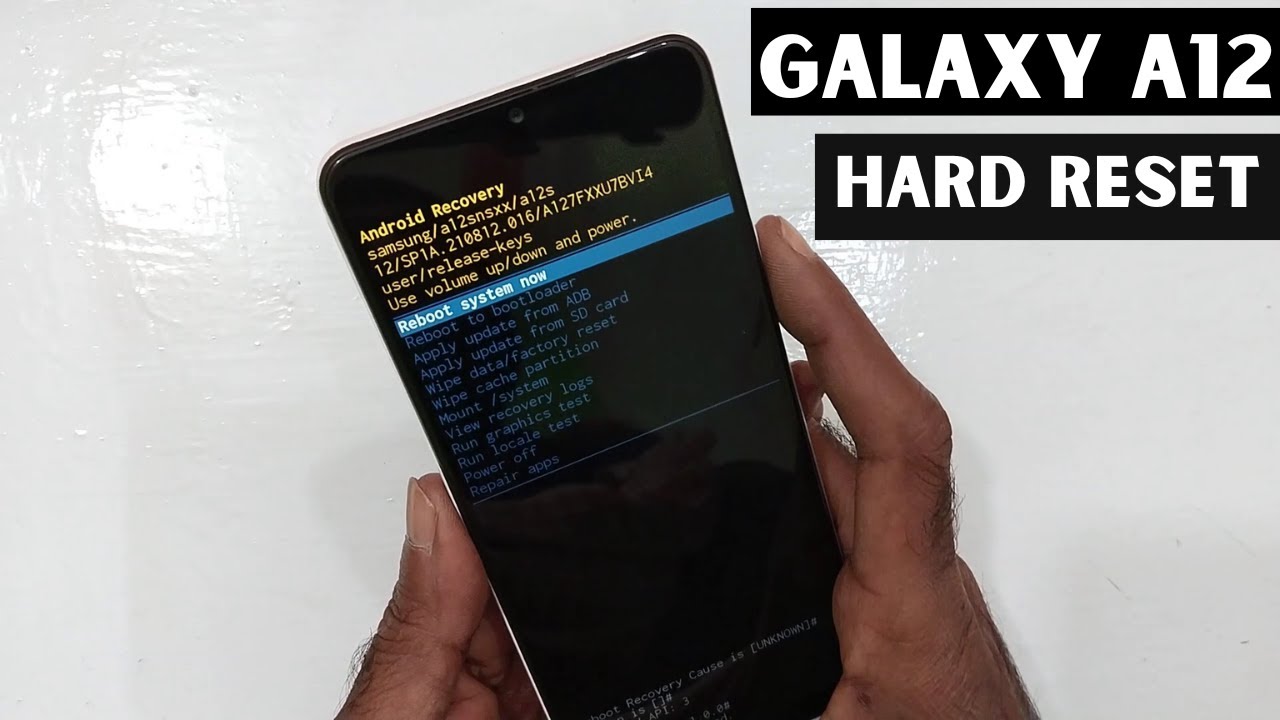 Samsung Galaxy A12 Hard Reset Not Working 100% Working Solution 2023|Samsung A12 Hard Reset