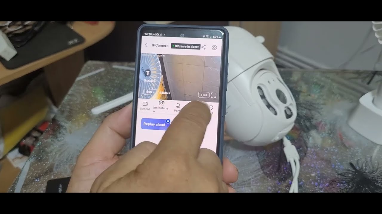 Tutorial instalare camera supraveghere wifi de 8mp-4K cu aplicatia V360Pro