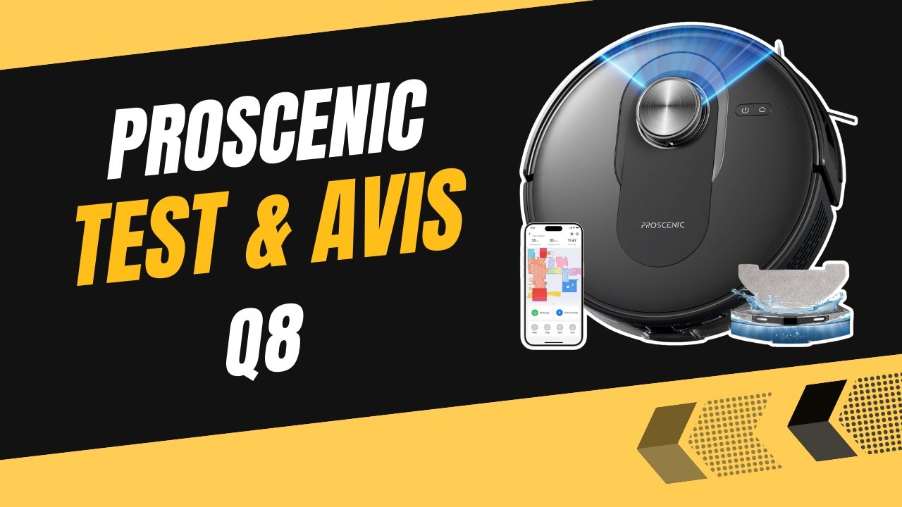 Proscenic Q8 : Test et Avis Complet - Tout ce qu’on ne vous dit pas !