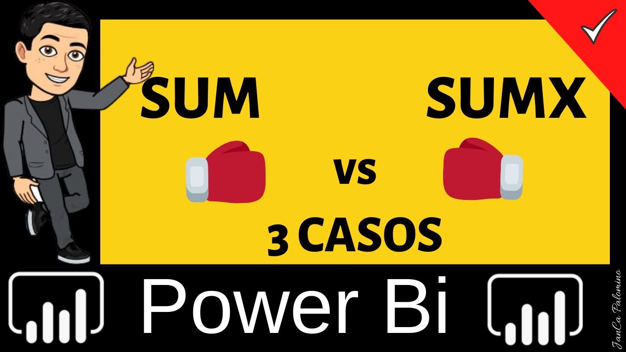 🔴 Power Bi DAX Capítulo 76 Diferencia entre SUM y SUMX Power Bi  | ¿Como usar la función SUMX?