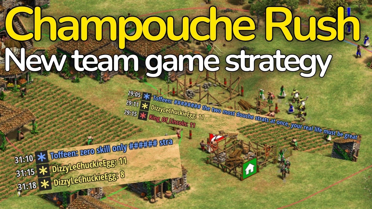 Champouche 2v2 Strategy - AOE2