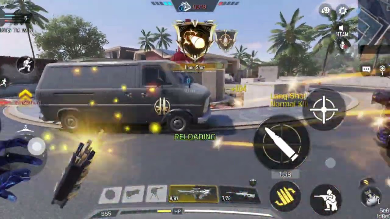 Call of duty mobile search and destroy max Dark Shepherd and Oden mythic 8 kill @VatsGamingYt 