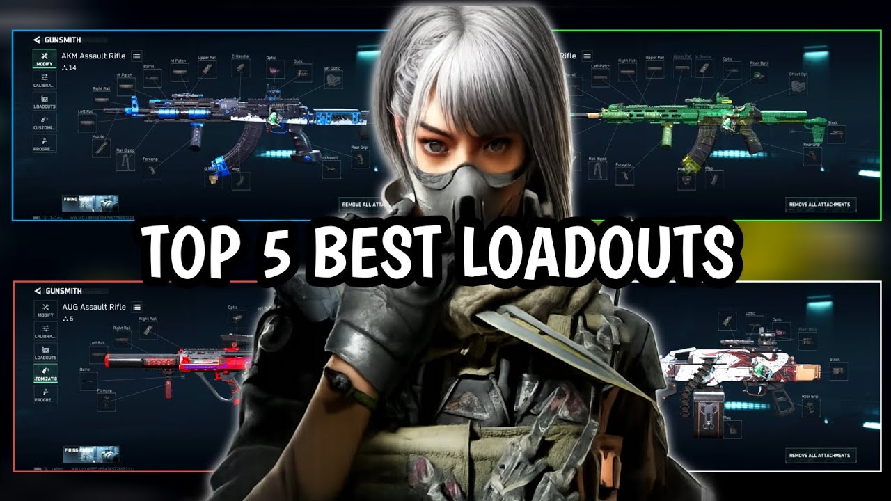 Top 5 No-Recoil Loadouts in Delta Force Mobile