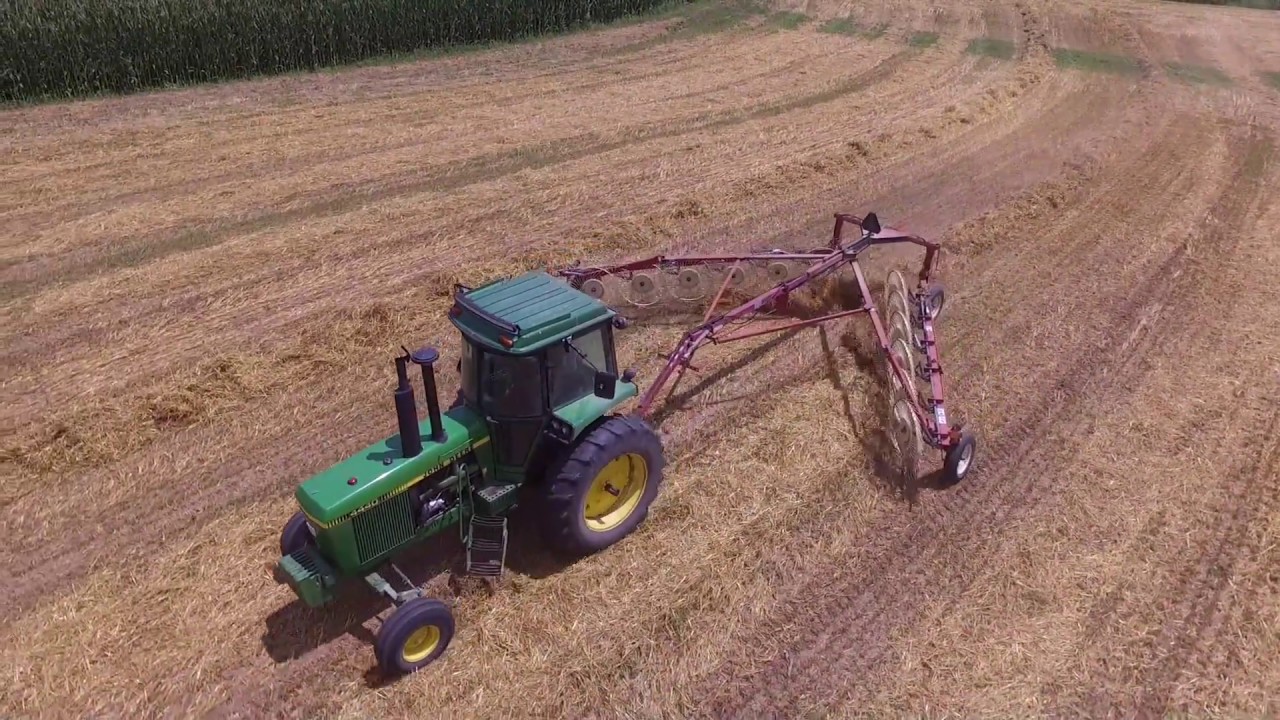 Raking Straw