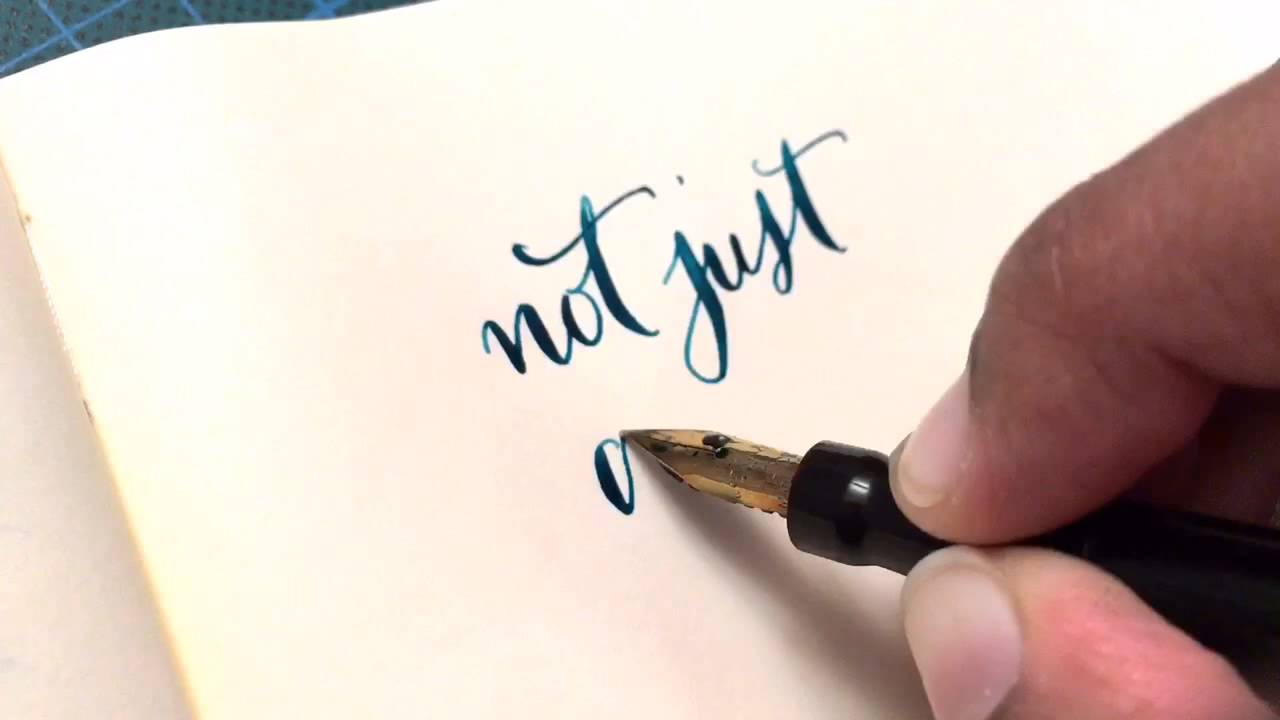 Vintage Flex Nib Fun