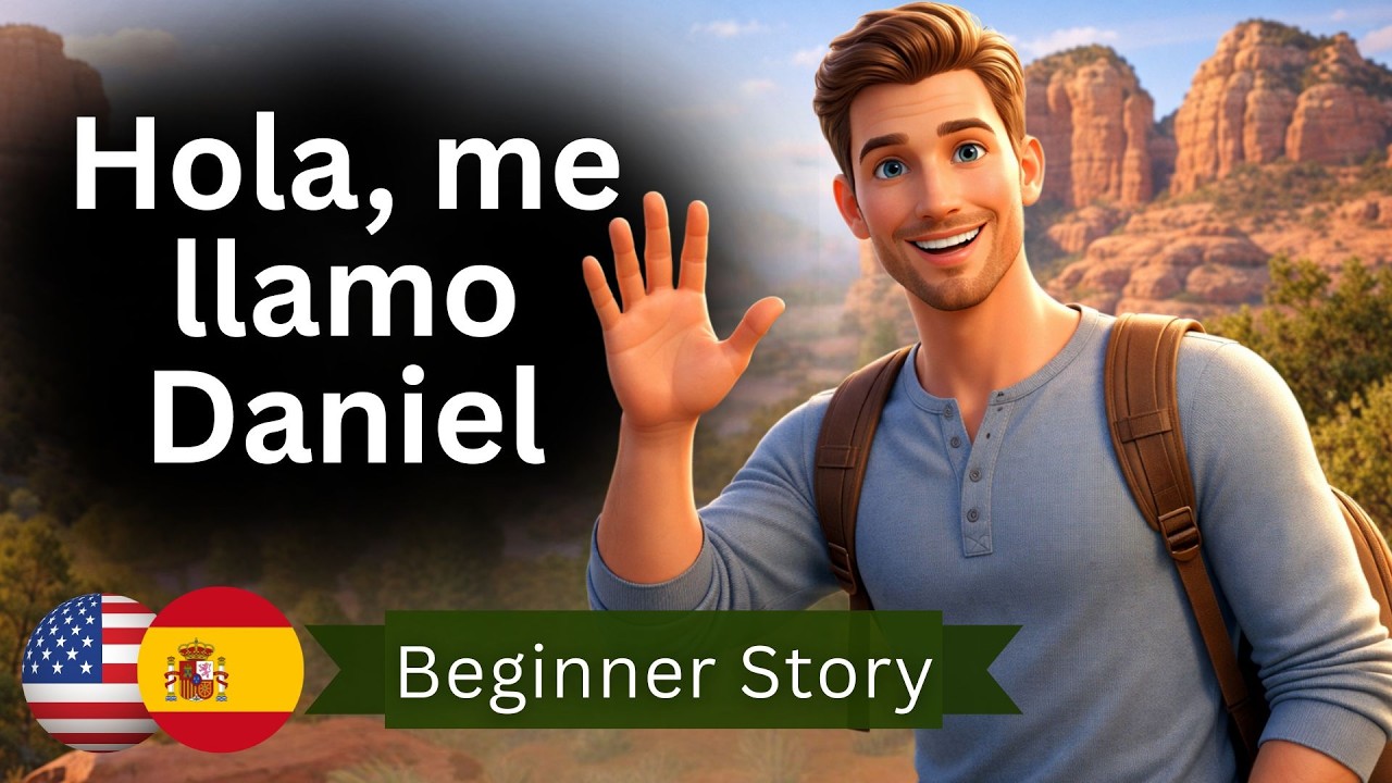 🌵 Learn Spanish through a calm, everyday family story (A1–A2) | Past & Present Tense