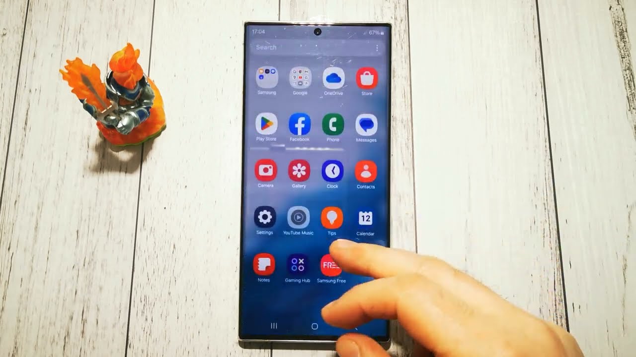 SAMSUNG GALAXY S22 ULTRA: How to setup swipe as a phone lock| Quick Guide