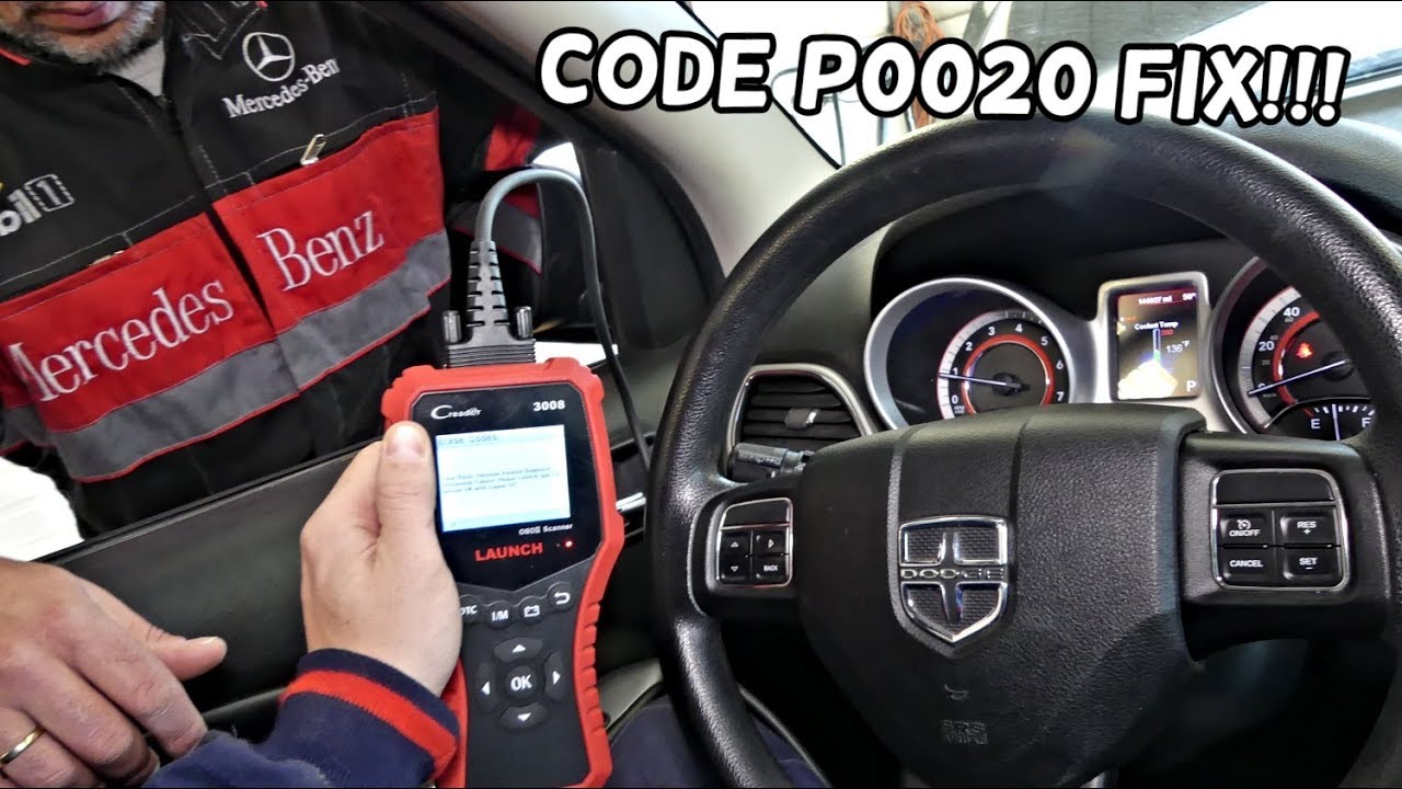 DODGE JOURNEY CODE P0020 A CAMSHAFT POSITION ACTUATOR CIRCUIT OPEN HIGH BANK 2. FIAT FREEMONT