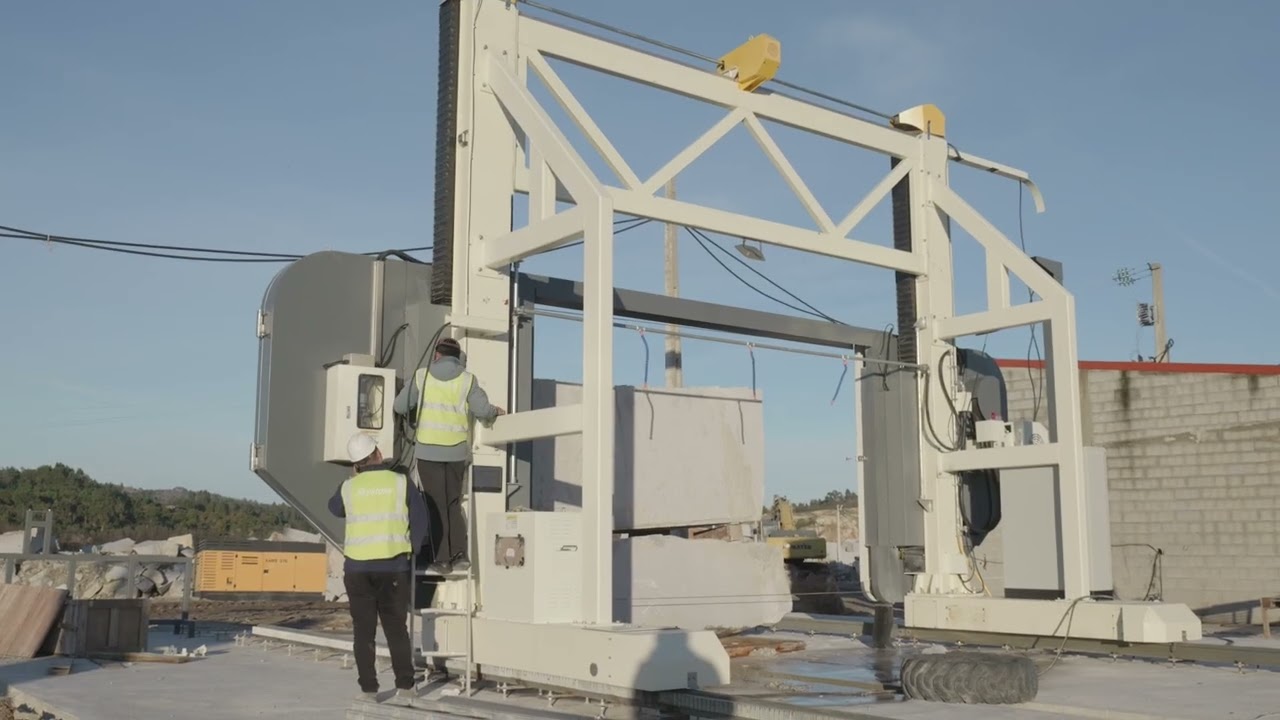 On-Site Technical Service for Mono Wire Saw Machine in Portugal | Skystone