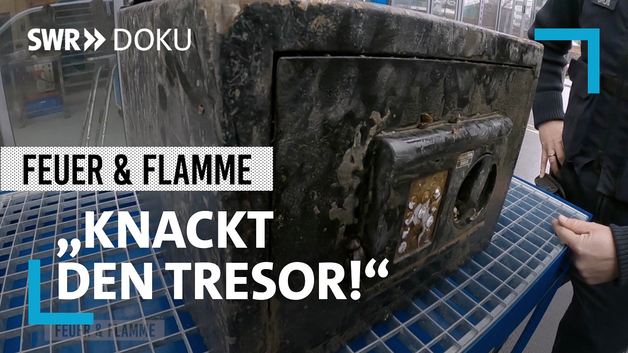 Tresor geborgen, öffnen mit schwerem Werkzeug | S10E06 | Feuer & Flamme | SWR Doku