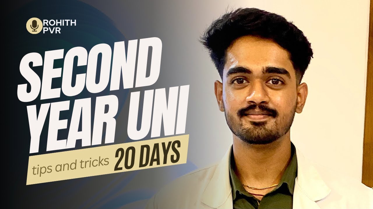 MASTER YOUR EXAMS: 20-DAY CHALLENGE for SECOND YEAR MBBS | Insider TIPS and TRICKS!