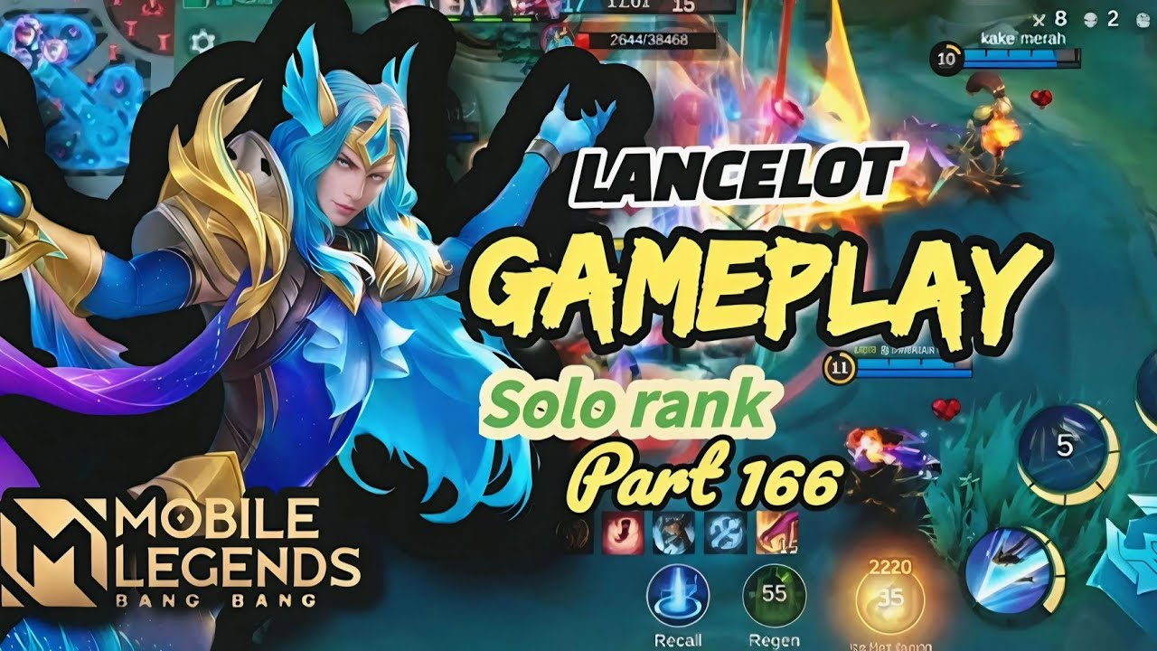 LANCELOT GAMEPLAY SOLO RANK | PART 166