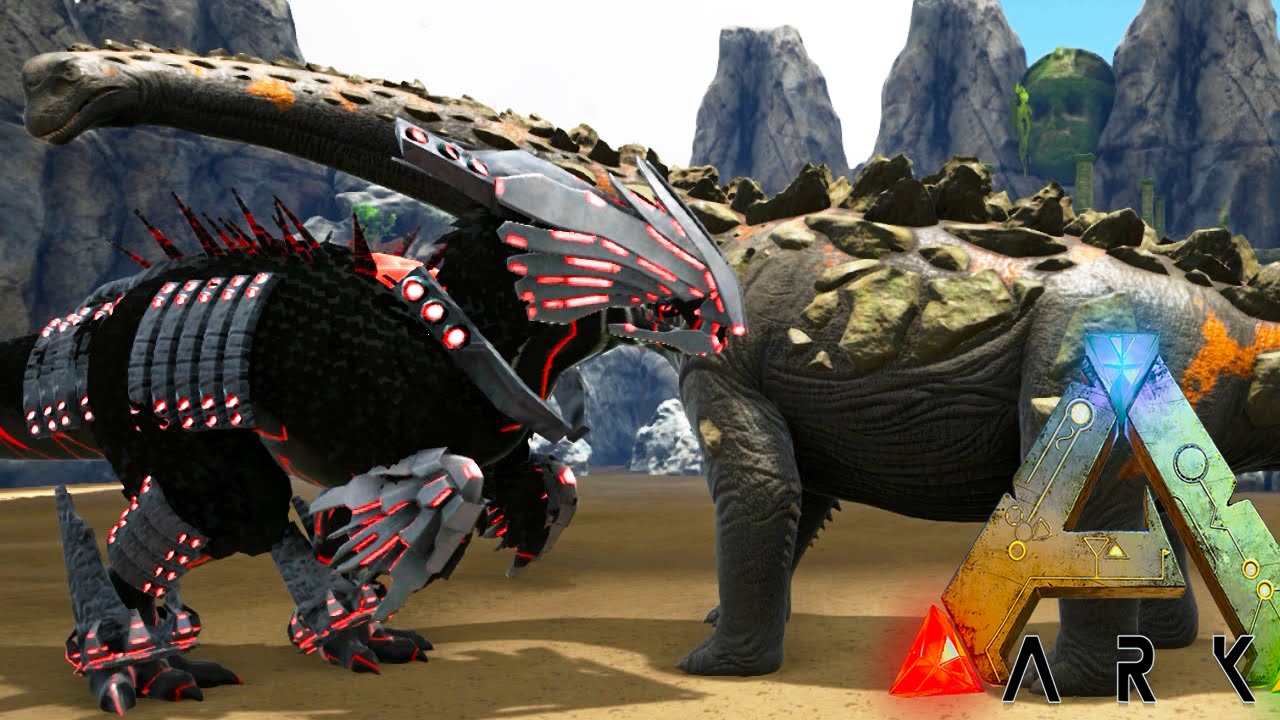 Ark Survival Evolved - TITANOSAUR ARMY VS WARCHIEF & WARDENS (Ark Modded Gameplay)