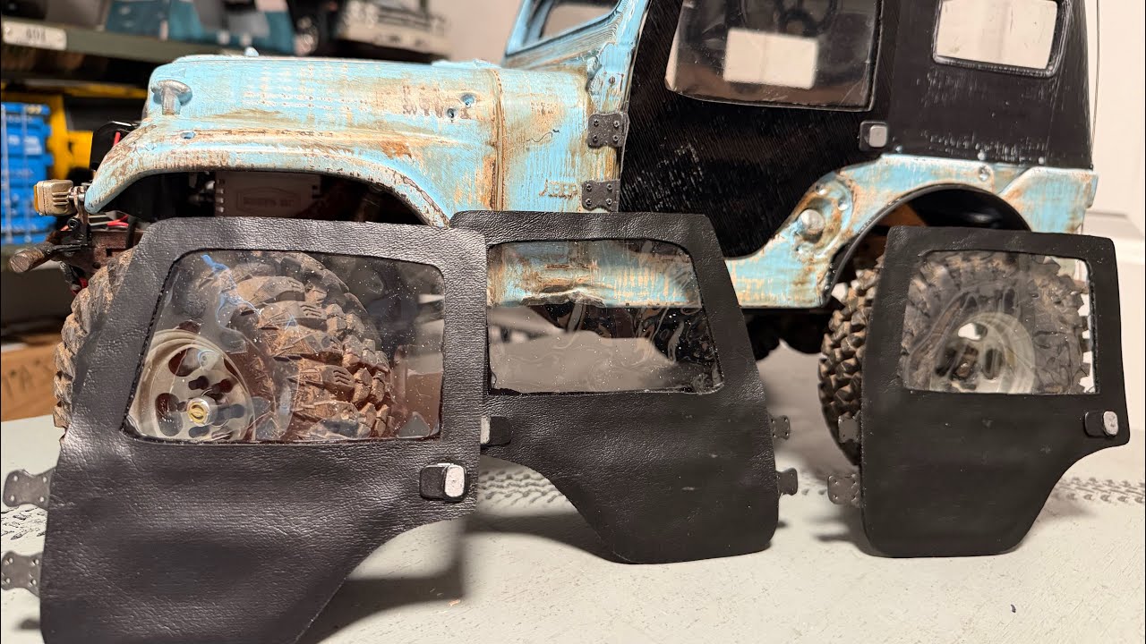 DQD Soft top Jeep doors 