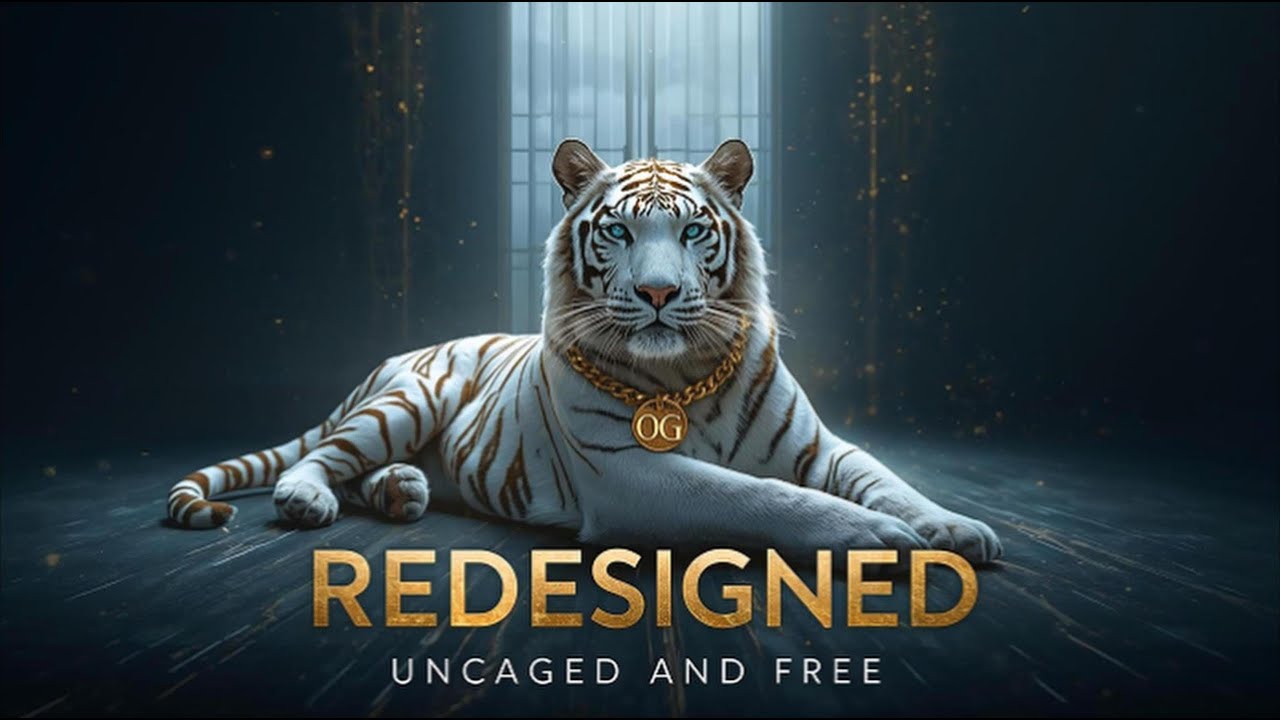 UNCAGED and REDESIGNED— From Fire to Gold | From Caged to Freedom Coin | Lyric Music Video