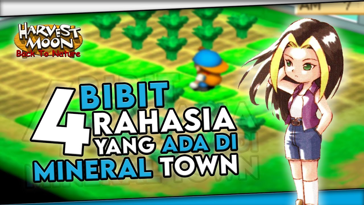RAHASIA! Inilah Cara Mudah Mendapatkan Bibit Langka Harvest Moon Back To Nature